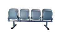 Chaise pliante en plastique HDPE pour gradins de stade de football, sports de plein air