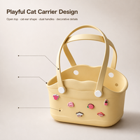 Sac de transport pour chat respirant personnalisé, sac à dos de voyage souple pour animaux de compagnie, pliable, approuvé par les compagnies aériennes, pour petits chiens