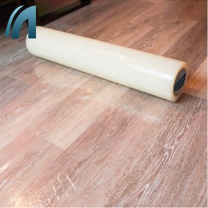 No hay residuo temporal Anti rasguño tierra transparente Pe película de piso de madera dura - Product Image 3