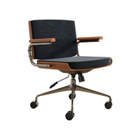 Chaise d'ordinateur haut de gamme en tissu d'Europe du Nord, accoudoirs 3D, dossier réglable pour bureau à domicile, bureau, chambre à coucher, cinq étoiles