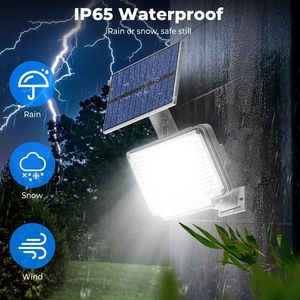 Lampe solaire murale à détecteur de mouvement 234 LED, étanche IP65, pour extérieur, jardin, garage - Product Image 3