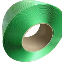 Vente chaude Polyester PET Palette Emballage Ceinture En Acier Cerclage Rouleaux Bandes Bande Bande En Plastique Cerclage Bande pour Emballage