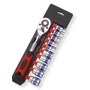 Steeltreks Hardware <b>Tool</b> Sets New Wholesale 12pcs Combination Ratchet Wrench Set with Hard Case Customizable OEM Hand <b>Tool</b> Kits - Product Image 5