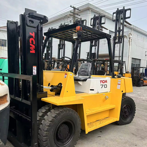 Japan Original TCM FD70Z Diesel <b>Engine</b> Forklift 7000kg Load Automatic Transmission Used Equipment Stable Performance 6 Months - Product Image 1