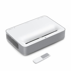 [Entrepôt américain] Projecteur intelligent Wupro X <span class=keywords><strong>VAVA</strong></span> <span class=keywords><strong>4K</strong></span> <span class=keywords><strong>UST</strong></span> Android 2500 ANSI Lumens Home Cinéma Ultra Courte Portée Projecteur <span class=keywords><strong>laser</strong></span> ALPD - Product Image 1