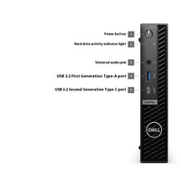 Best-seller Dells Mini Host 7020mff Plus Petit ordinateur de bureau Bureau commercial Ensemble complet I5-12500 hôte 16G 512G SSD