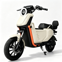 Trottinette Électrique Robuste 200KG, Vélo Électrique avec Pneus Tubeless 14 Pouces, Phare LED, Vélo de Banlieue