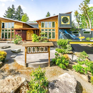 Casa Contenedor Moderna Desmontable y Transpirable Rongyuan con 2 Años de Garantía, Origen Shandong, Solución de Proyecto 3D Integral - Product Image 1