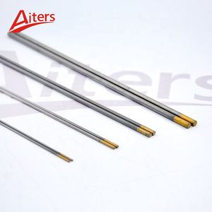 छूत वेल्डिंग भागों WL15 Lanthanated टंगस्टन छूत वेल्डिंग उपभोग्य टंगस्टन इलेक्ट्रोड 1.6/2.0/2.4/<span class=keywords><strong>3</strong></span>.2mm गोल्डन सिर टंगस्टन - Product Image 5