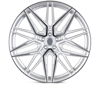 Jantes forgées en alliage d'aluminium HF7 personnalisées 17 18 19 20 21 22 pouces 4x100 4x114.3 5x100 5x108 5x112 5x114.3 5x115 5x120 Multi-branches