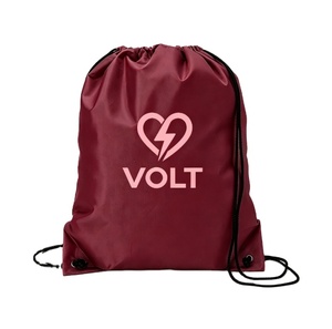 Wholesale Polyester Drawstring <b>Backpack</b> Custom Silk Screen Printing Logo Reusable Sports Storage Drawstring <b>Backpack</b> Bag - Product Image 1