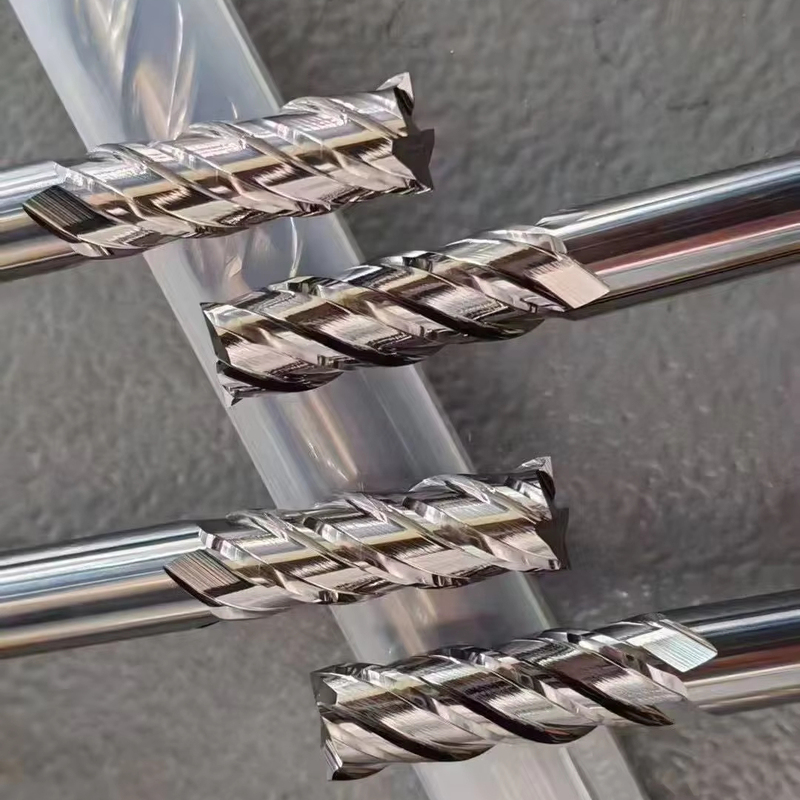 HRC55 Solid Carbide 4 Flute Roughing