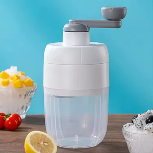 Máquina portátil de hielo raspado Manual para el hogar, batidos de frutas y helados - Product Image 1