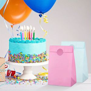 Juego <span class=keywords><strong>de</strong></span> 6 bolsas <span class=keywords><strong>de</strong></span> regalo <span class=keywords><strong>de</strong></span> papel vibrantes con pegatinas, que miden 24*13*8cm para el Día <span class=keywords><strong>de</strong></span> San Valentín Navidad <span class=keywords><strong>Matrimonio</strong></span> Baby Shower - Product Image 3