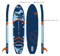 Planche à pagaie gonflable 11' OEM ODM 2025, planche à pagaie géante, planche à pagaie gonflable ISUP