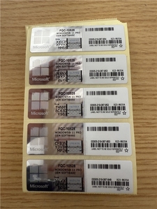 Win 11 Pro Coa Sticker Trực Tuyến Kích Hoạt OEM Key Chất Lượng Cao Bạc/Đỏ/Xanh/Hồng Miễn Phí Vận Chuyển - Product Image 2