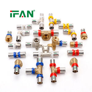 Raccord à sertir en laiton personnalisé IFAN pour tuyau composite <span class=keywords><strong>multicouche</strong></span> Pex-Al-Pex avec types <span class=keywords><strong>U</strong></span>/<span class=keywords><strong>Th</strong></span> - Product Image 3