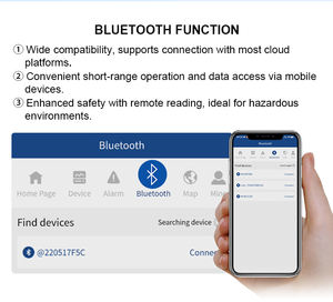 Holykell indicateur de niveau d'eau sans fil <span class=keywords><strong>gsm</strong></span> alimenté par batterie pour réservoir d'eau - Product Image 3