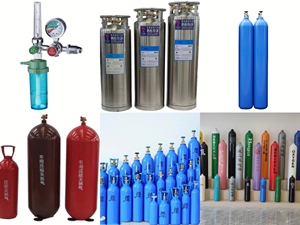 159mm 8L-18L 150Bar Bouteilles De Gaz Haute Pression Petit Réservoir D'azote D'oxygène Portable Valve 10kg Bouteille De Gaz De Gaz <span class=keywords><strong>Bombona</strong></span> - Product Image 2