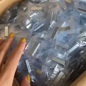 Neodymium <span class=keywords><strong>Magnetic</strong></span> Huy Hiệu Pin Vuông Chèn Hình Chữ Nhật Nam Châm Nút Cho Áo Sơ Mi Phù Hợp Với Quần Áo Quần Áo Cổ Áo Còng - Product Image 2