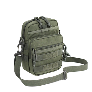 Borsa a tracolla regolabile con motivo mimetico tattico EDC con motivo comodo marsupio in Nylon per uso quotidiano all'aperto - Product Image 6