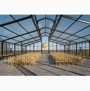 Carpa de Lujo para Bodas <span class=keywords><strong>Guyun</strong></span>, Diseño con Estructura de Aluminio Negro, Carpa para Eventos tipo Atrio en Venta - Product Image 5