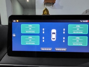 Không dây kỹ thuật số TPMS hệ thống cảm biến bên ngoài áp suất lốp màn hình cho xe ô tô Android DVD USB phụ kiện xe hơi - Product Image 2
