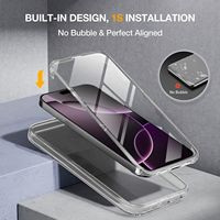 Casing ponsel bening pelindung seluruh bodi, casing ponsel transparan untuk iPhone apple 17 Air 17 Pro 16 Pro Max 15 14 13 12 11 Pro