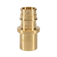 Raccord en T égal Q&E en laiton de haute qualité pour plomberie, raccord rapide et facile, surface lisse, connexion par sertissage hydroformé pour tuyaux d'eau, garantie 25 ans