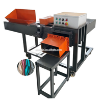 5kg 10kg 25kg Presse à balles à poids constant/Presse à balles en mousse à compresser hydraulique sous vide pour compacteur de textiles de recyclage de vêtements usagés