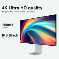 Monitor LED 4K de 27 Pulgadas, Pantalla para Computadora, Monitor para Oficina, Escenas Profesionales como Filmación, Edición y Grabación