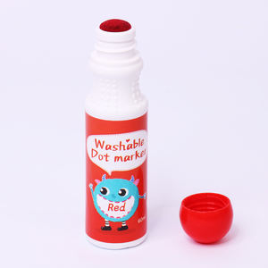 Rotuladores de grafiti para niños, punta de 18 mm 60 ml 3 Pk lavable punto pintura dibujo Bingo dauber arte marcadores niños juguetes educativos - Product Image 3