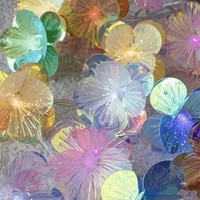 Guirlande lumineuse à fibres optiques DAMAI, 10 pieds, 20 LED, guirlande de fleurs, décor féerique, lumière chaude pour table, mariage, fournitures de fête