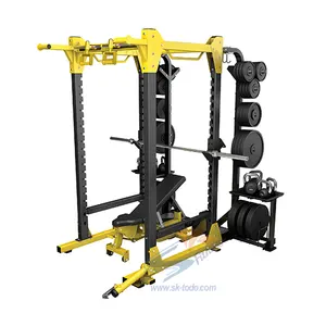 Vendita diretta in fabbrica di alta qualità per sollevamento pesi Fitness Power Rack con panca regolabile