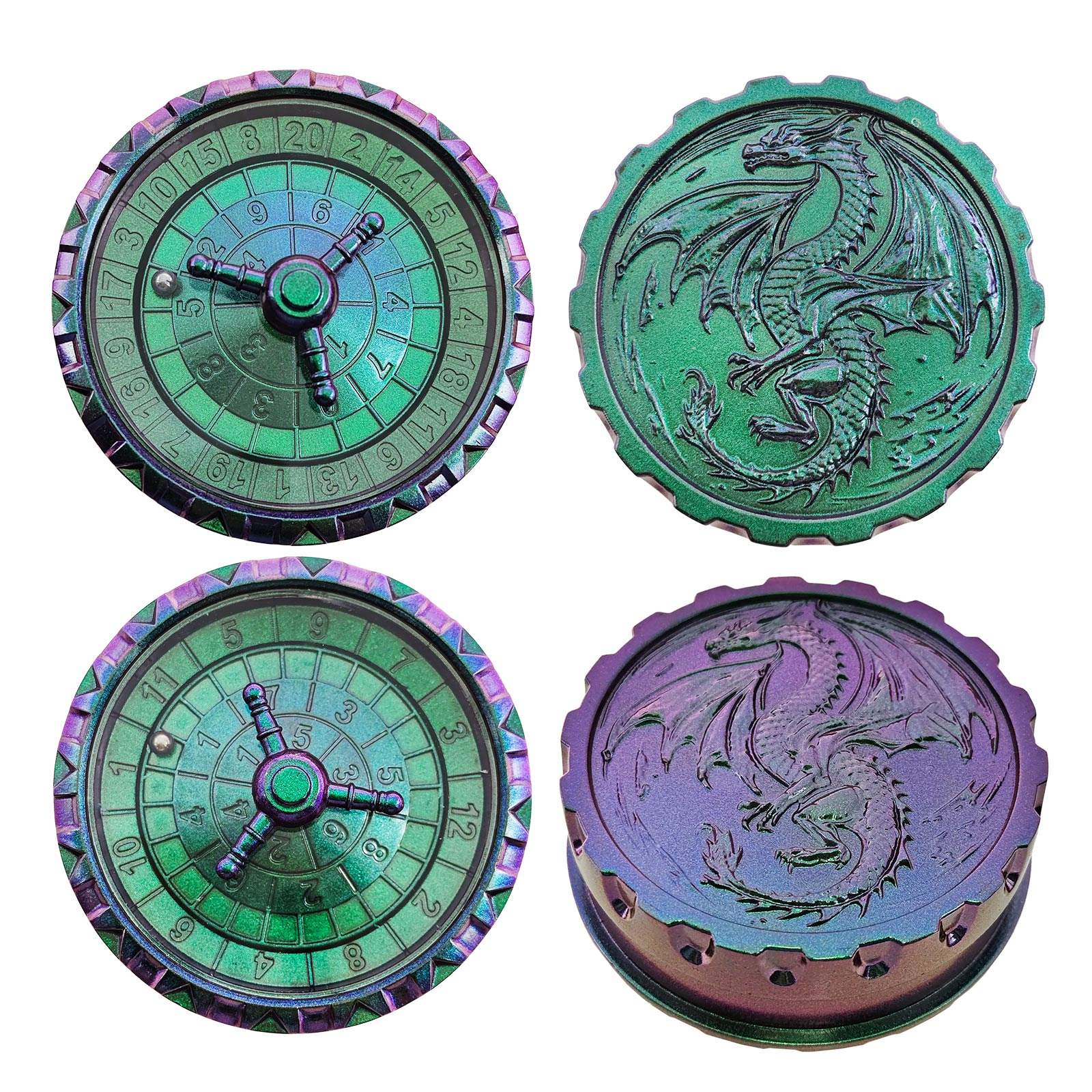 Gradiente Púrpura verde