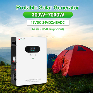Station d'alimentation portable 3 kVA 220 volts 2000 watts 5 kWh 2 kW 6 kW 5000 W Wifi sans batterie, système de stockage d'énergie portable - Product Image 2
