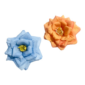 Flores Artificiales de Rosa de 9 cm de Diámetro, Accesorios para Bodas, Decoraciones para el Hogar - Product Image 5
