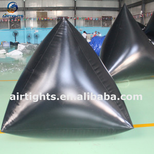 Al Aire Libre de alta calidad Dorito Bunker tamaño personalizado al por mayor inflable triángulo Paintball Bunkers - Product Image 2