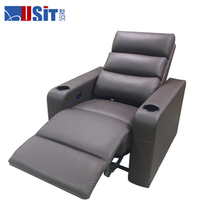 Canapé inclinable en cuir, fauteuil inclinable de cinéma, sièges de cinéma VIP électriques, fauteuils inclinables électriques - Product Image 3