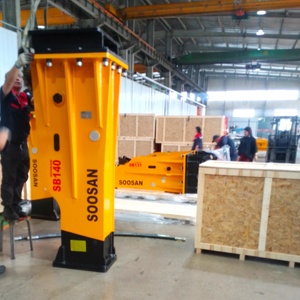 เครื่องเจาะไฮดรอลิก Soosan SB100ขุดเจาะรับประกัน12เดือนอุปกรณ์เครื่องจักรกลหนักทนทานมีประสิทธิภาพและราคาไม่แพง - Product Image 3