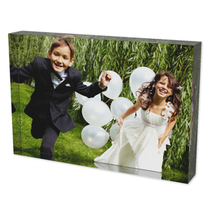 Escaparate de exhibición de bloque acrílico impreso UV personalizado soporte de imagen estante de exhibición de imagen único - Product Image 5