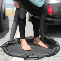 Sac de combinaison étanche portable avec logo personnalisé, matelas à langer durable, tapis de surf léger, combinaison pour les sports de surf