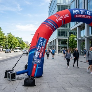 Outdoor Custom Logo <b>Inflatable</b> Event Arch <b>Large</b> Size <b>Inflatable</b> Arch for Music Festival Event - Product Image 6