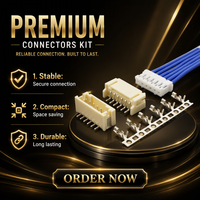 Connecteur alternatif JST PH2.0 Konnra Friction Lock 2.00mm, remplacement PHR, connecteur haute densité 2mm pour faisceau de câbles