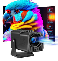CatVision HY320 Tragbarer LCD-Projektor 720P 4K-Unterstützung Android 11 390 ANSI Lumen Business Bildung Heimkino 1G+8G