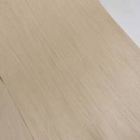 Nouveau Design Engineered White Oak Wood Placage Couleur DIY Artisanat Art 2500*640 MM pour Hôtel Chambre Porte Table Peau