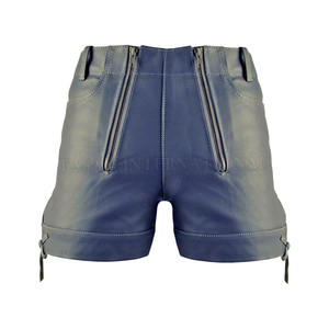 Short en cuir de qualité supérieure de haut fabricant Nouvelle arrivée Short en cuir Short en cuir de quantité minimale de commande basse - Product Image 4