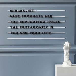 Pizarra Magnética para Menús de Panadería SY254, Pizarra Magnética para Menús de Cafetería, Letras Magnéticas, Pizarra de Letras de Madera, Menú de Pared - Product Image 2