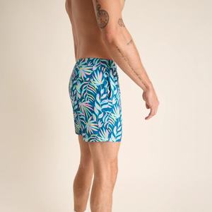 Pantalones Cortos Deportivos de Cintura Alta para Hombre, Forrados, de 3 Pulgadas, para Correr y Entrenar - Product Image 4