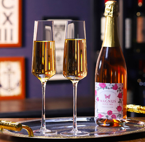 Vente en gros flûtes à champagne flûte de mariage verres à champagne verrerie en cristal verre à vin pour fête tasses en verre à vin - Product Image 6